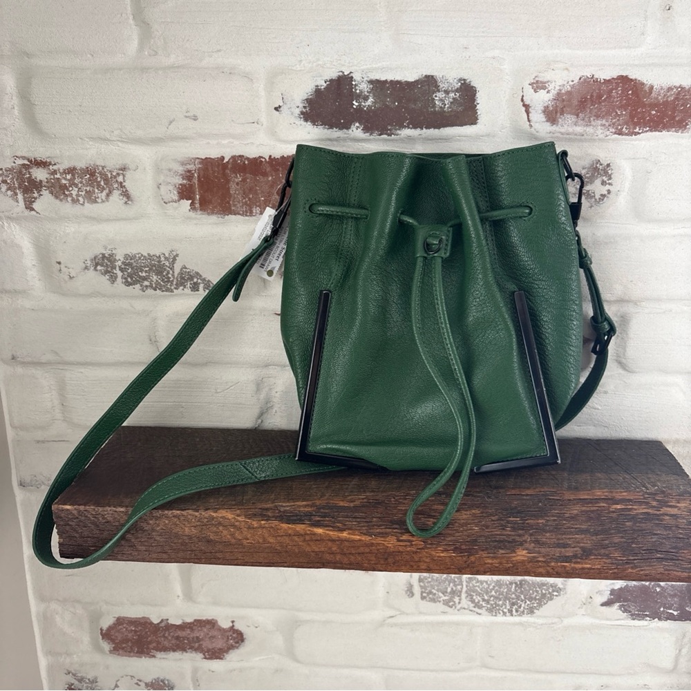 PHILLIP LIM Scout Cinch Bucket Bag Metal Adjusting Crossbody Strap AS13-0161LGG